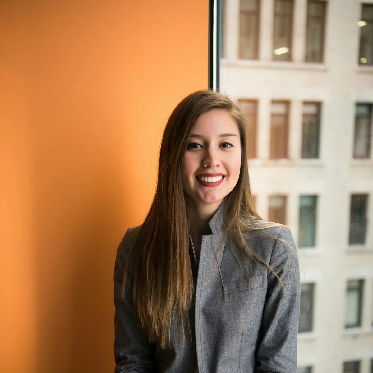 Editorial portrait of Elena Brooks